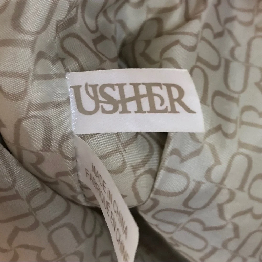 Usher Burlap and Textured Vegan Leather Hobo Bag